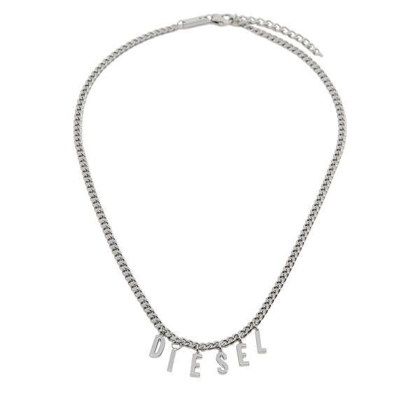 Diesel Колие Diesel DX1494040 Сребрист