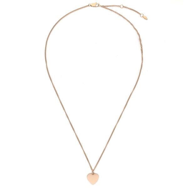 Fossil Колие Fossil Engraveable JF03021791 Златист