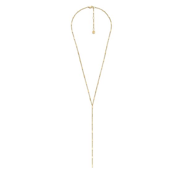 Fossil Колие Fossil Nk Chain JF04808710 Златист