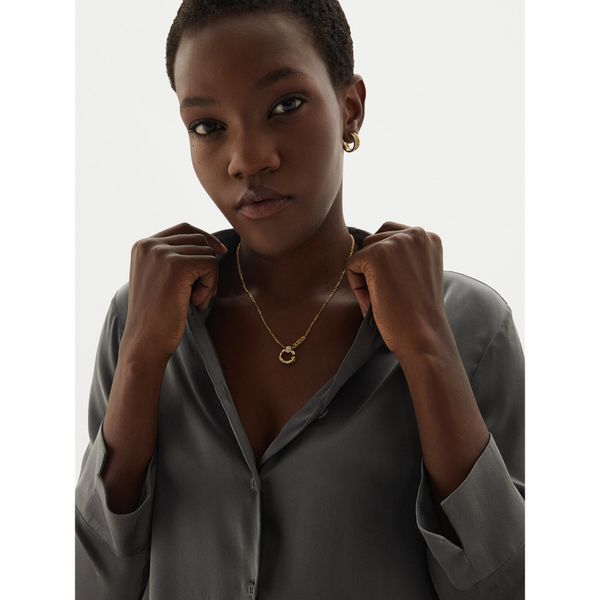 Guess Колие Guess JUBN04 518JW Златист