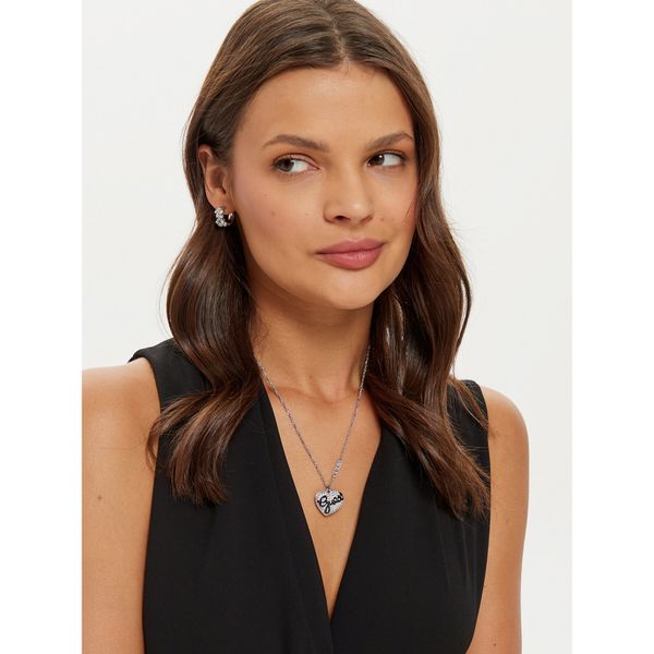 Guess Колие Guess JUBN04 690JW Сребрист