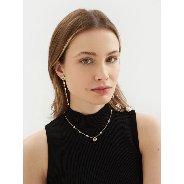 Guess Колие Guess JUBN05 038JW Златист