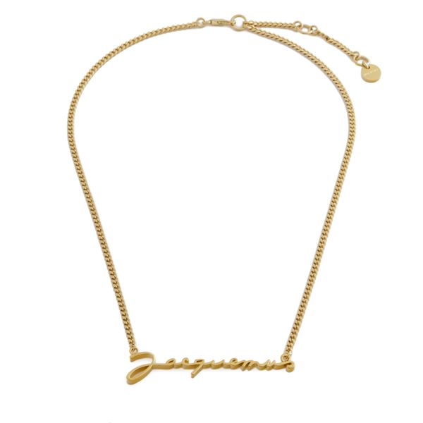 JACQUEMUS Колие JACQUEMUS 223JW333-5845 Златист