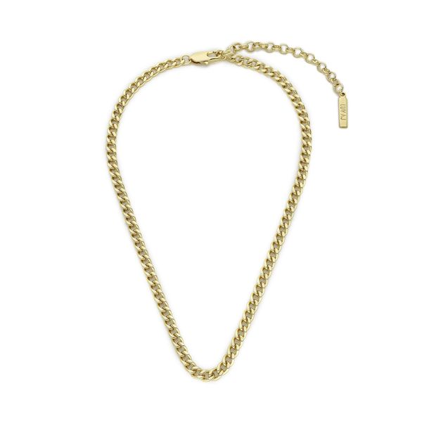 Luv AJ Колие Luv AJ Classiquw Skinny Curb Chain (5mm) CORE22-N-CSCC-G Gold