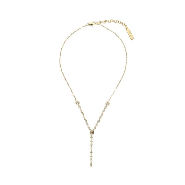 Luv AJ Колие Luv AJ Stellar Bezel Lariat HOL22-N-SBL-G Gold