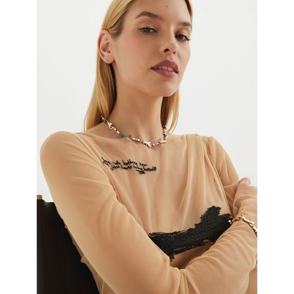 Patrizia Pepe Колие Patrizia Pepe 2JA005/M048-Y225 Златист