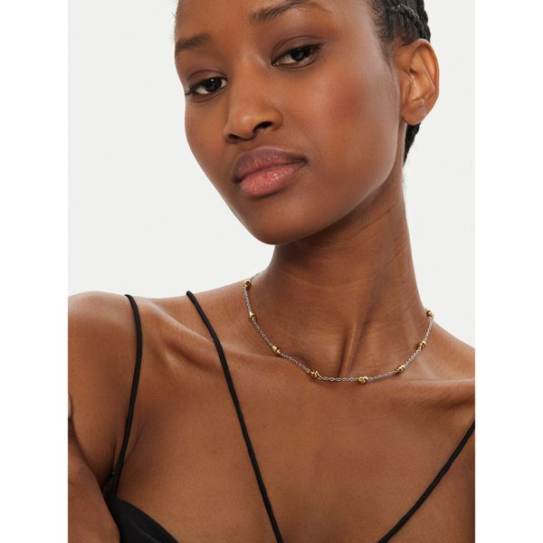 Trussardi Колие Trussardi TJAXA11 Сребрист