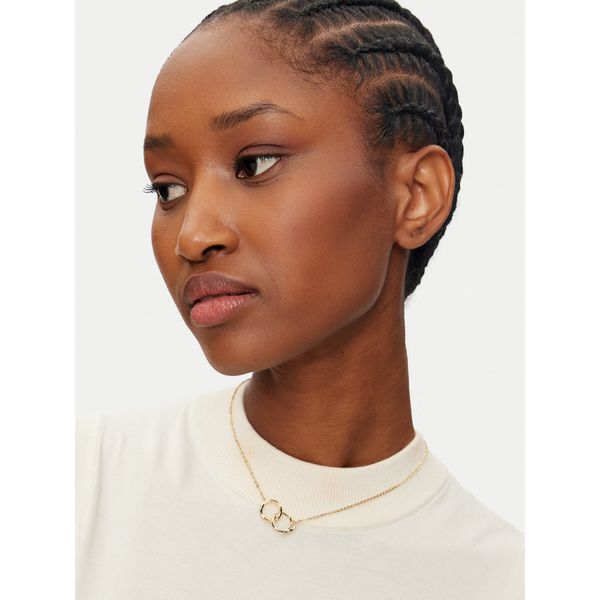 Trussardi Колие Trussardi TJAXB07 Златист