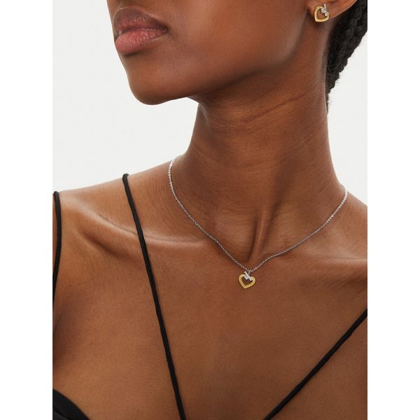 Trussardi Колие Trussardi TJAXC45 Сребрист