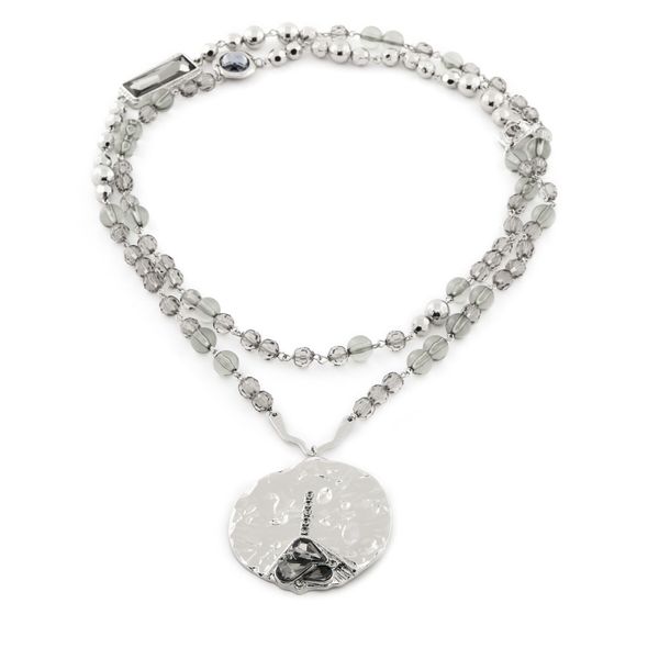 Weekend Max Mara Колие Weekend Max Mara Tevere 2515751044650 Сребрист