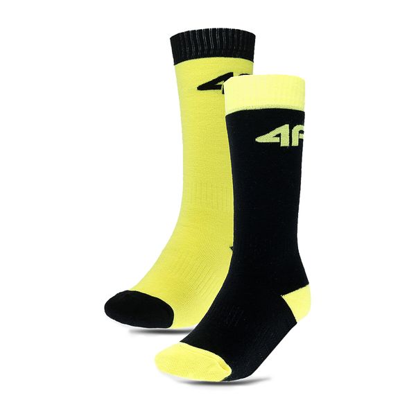 4F Комплект 2 чифта чорапи за ски 4F 4FJWAW23UFSOM120 Цветен