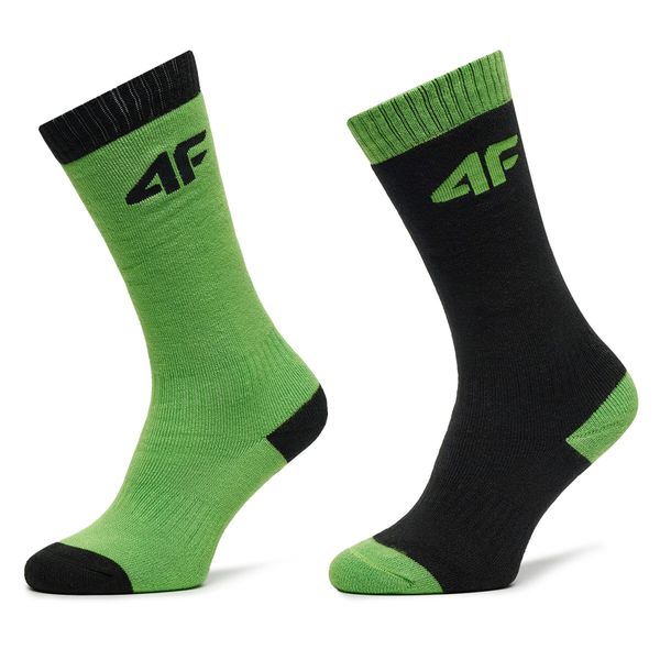 4F Комплект 2 чифта чорапи за ски 4F 4FJWAW24UFSOM145 Цветен