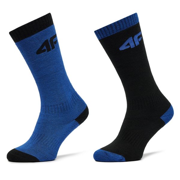 4F Комплект 2 чифта чорапи за ски 4F 4FJWAW24UFSOM145 Цветен