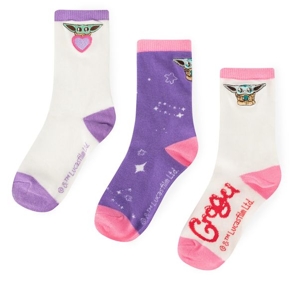 MANDALORIAN Комплект 2 чифта дълги чорапи детски MANDALORIAN ACCCS-SS24-122LM Цветен