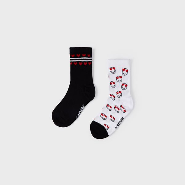 Mayoral Комплект 2 чифта дълги чорапи детски Mayoral 10471 Цветен