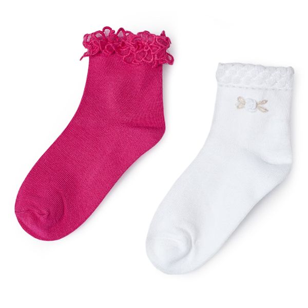 Mayoral Комплект 2 чифта дълги чорапи детски Mayoral 10711 Цветен