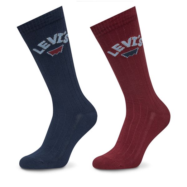 Levi's® Комплект 2 чифта дълги чорапи мъжки Levi's® 37157-1148 Цветен
