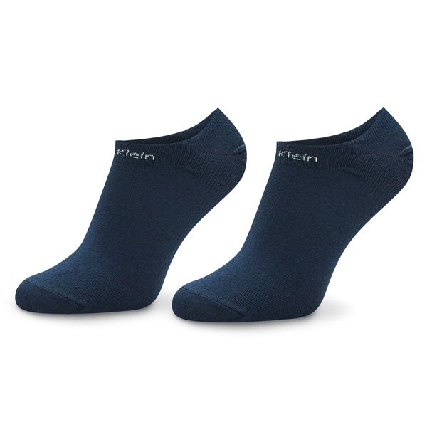 Calvin Klein Комплект 2 чифта къси чорапи дамски Calvin Klein 701218774 Navy 003