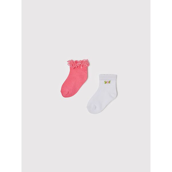 Mayoral Комплект 2 чифта къси чорапи детски Mayoral 10176 Цветен