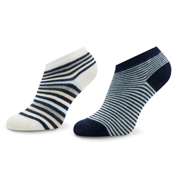 United Colors Of Benetton Комплект 2 чифта къси чорапи детски United Colors Of Benetton 6AO30701O 901 Тъмносин