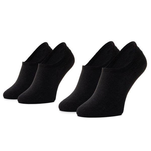 Tommy Hilfiger Комплект 2 чифта къси чорапи мъжки Tommy Hilfiger 382024001 Черен