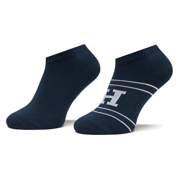 Tommy Hilfiger Комплект 2 чифта къси чорапи мъжки Tommy Hilfiger 701224100 Navy 002
