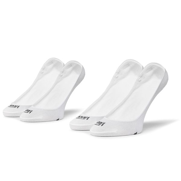 Vans Комплект 2 чифта терлик детски Vans Girly No Show VN0A33TIYB21 r.31.5-36 White/Black