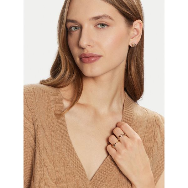 Coach Комплект 2 пръстена Coach 37460424 Златист