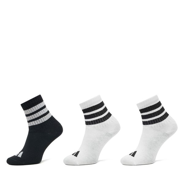 adidas Комплект 3 чифта дълги чорапи детски adidas Lk Rib 3Pp So JD1349 Бял