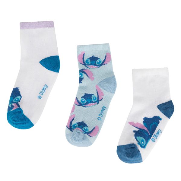 Disney Classics Комплект 3 чифта дълги чорапи детски Disney Classics ACCCS-AW24-329DCLS (3-pack) Цветен