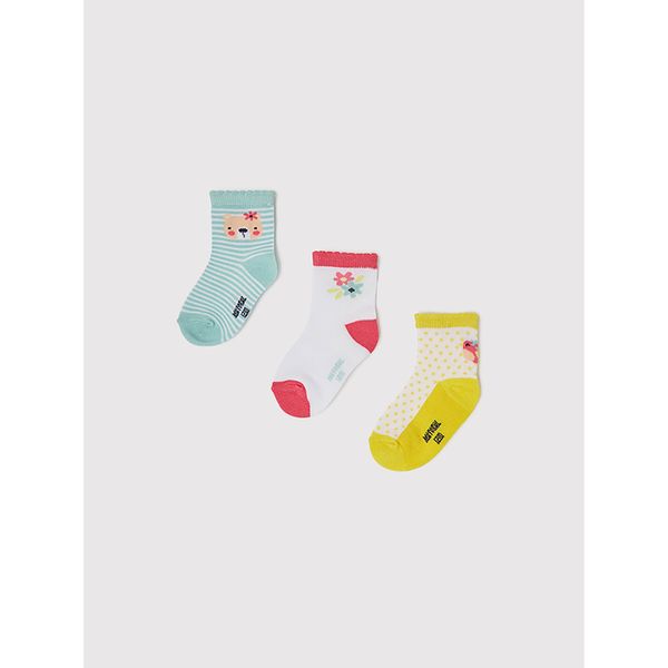 Mayoral Комплект 3 чифта дълги чорапи детски Mayoral 10177 Цветен