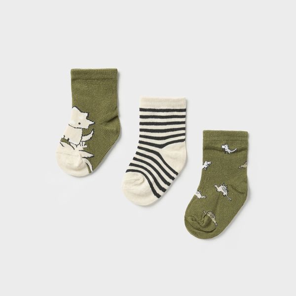 Mayoral Комплект 3 чифта дълги чорапи детски Mayoral 10398 Цветен