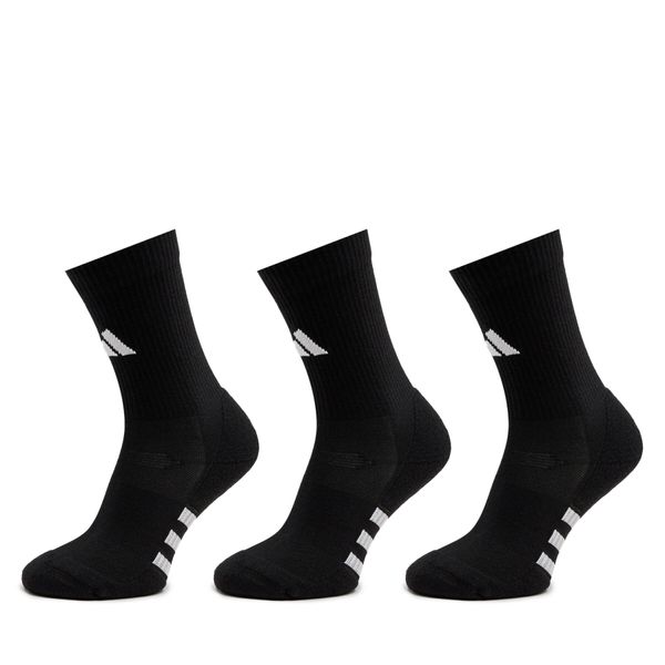 adidas Комплект 3 чифта дълги чорапи мъжки adidas Performance Cushioned IC9521 Черен