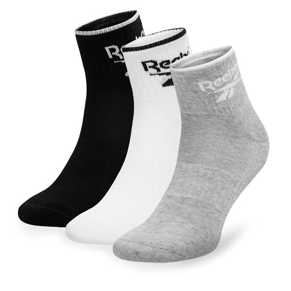 Reebok Комплект 3 чифта дълги чорапи мъжки Reebok R0362-SS24 (3-pack) Цветен