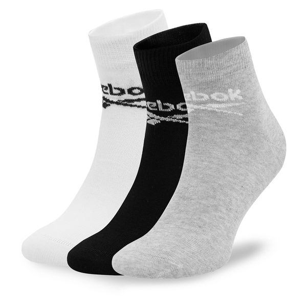 Reebok Комплект 3 чифта дълги чорапи мъжки Reebok R0429-SS24 (3-pack) Цветен