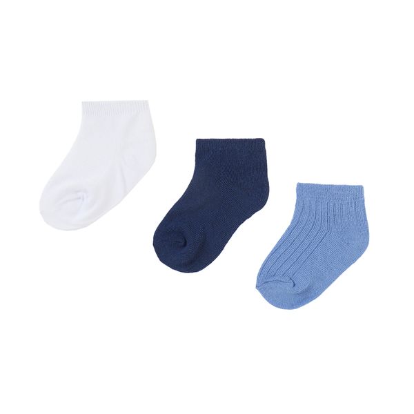 Mayoral Комплект 3 чифта къси чорапи детски Mayoral 10650 Цветен