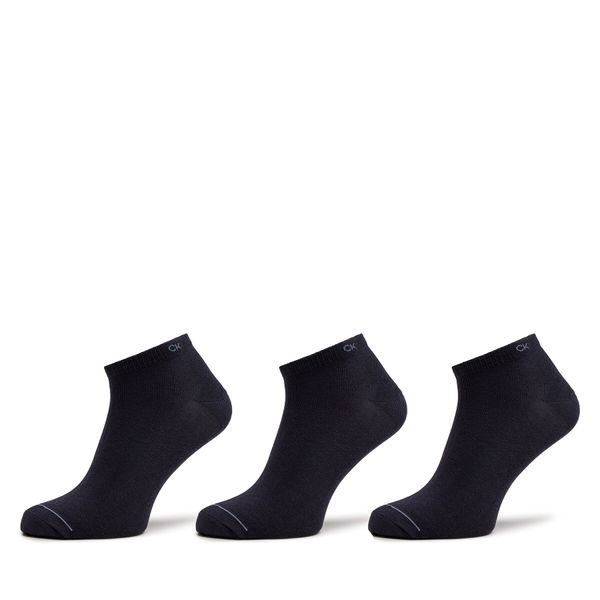 Calvin Klein Комплект 3 чифта къси чорапи мъжки Calvin Klein 701218718 Navy 003