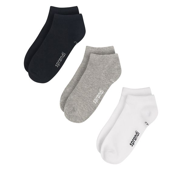Sprandi Комплект 3 чифта къси чорапи мъжки Sprandi 0MB-002-AW23 (3-pack) Цветен