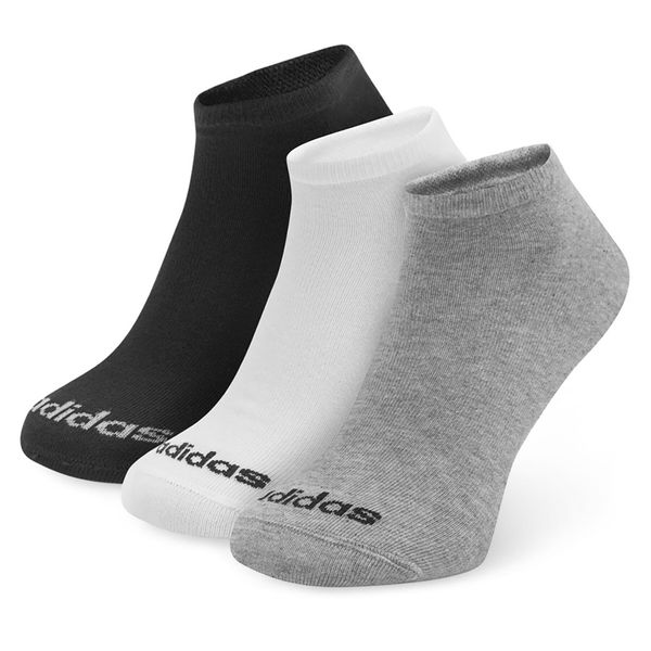 adidas Комплект 3 чифта къси чорапи унисекс adidas 3-Pack IC1300 Цветен