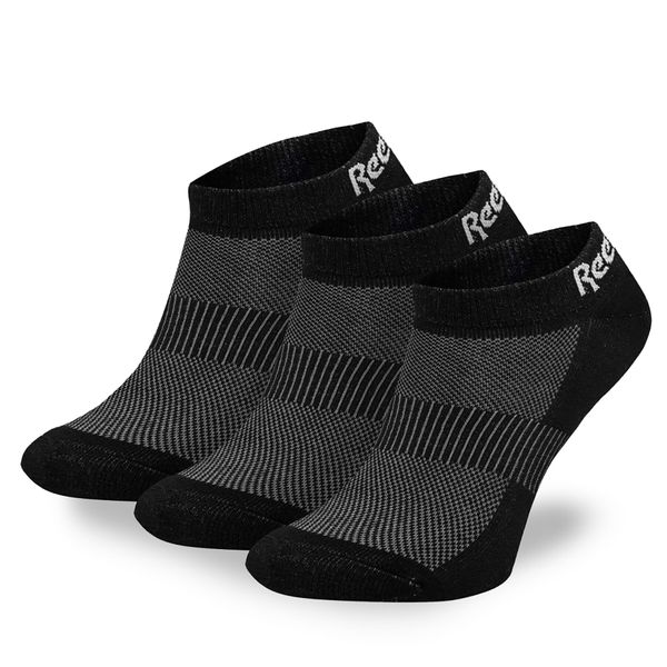 Reebok Комплект 3 чифта къси чорапи унисекс Reebok R0356-SS24 (3-pack) Черен