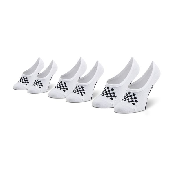 Vans Комплект 3 чифта терлик дамски Vans Classic Canoodle VN0A48HDYB21 White/Black