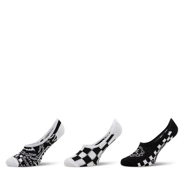 Vans Комплект 3 чифта терлик дамски Vans Overstimulated Canoodle VN000GMQBLK1 Black