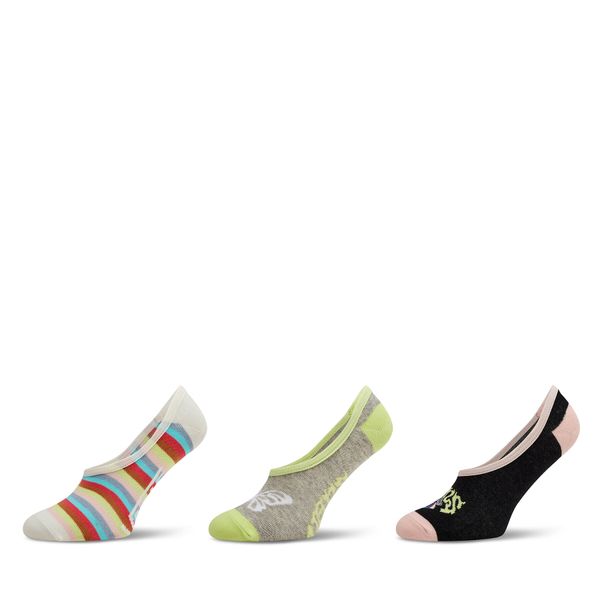 Vans Комплект 3 чифта терлик дамски Vans Spaced Out Canoodle VN000GMPBLK1 Black