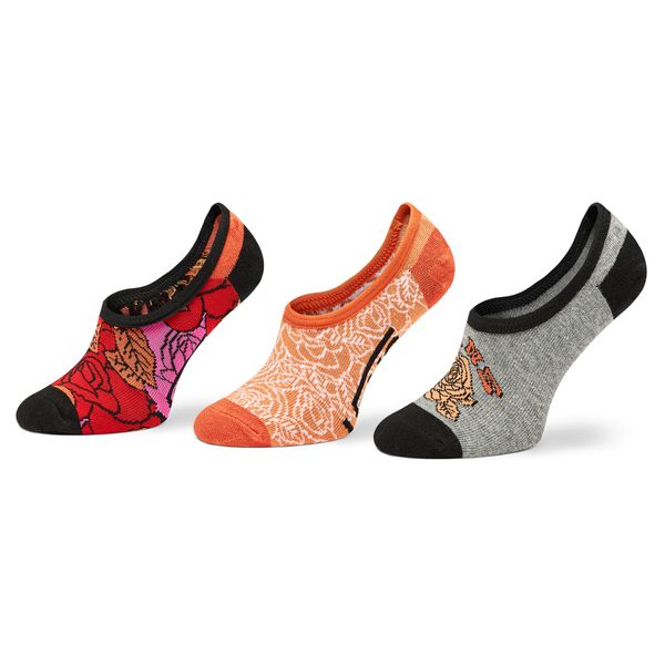 Vans Комплект 3 чифта терлик детски Vans Rose Tie Dye Sun Baked