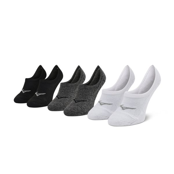 Mizuno Комплект 3 чифта терлик мъжки Mizuno Super Short Socks 3P J2GX005577 Цветен