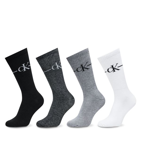 Calvin Klein Комплект 4 чифта дълги чорапи дамски Calvin Klein 701229454 Цветен