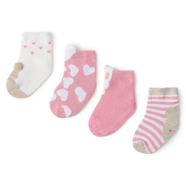 Mayoral Комплект 4 чифта дълги чорапи детски Mayoral 9711 Цветен