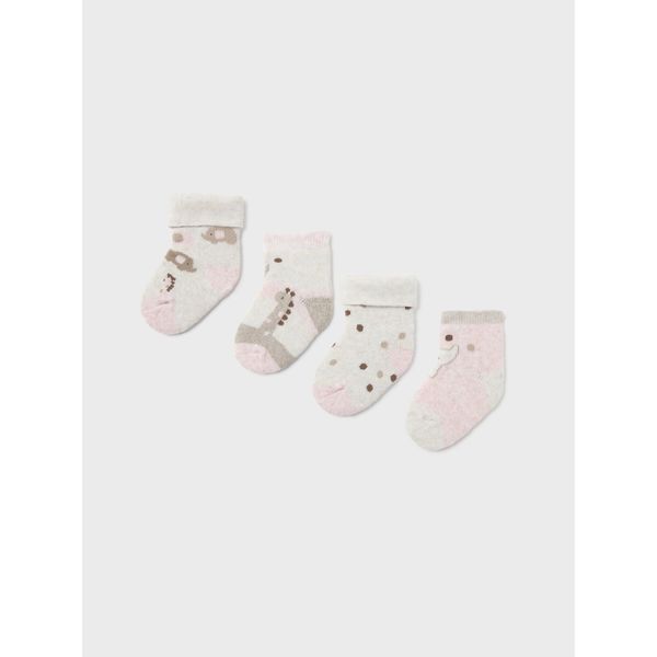 Mayoral Комплект 4 чифта дълги чорапи детски Mayoral 9759 Розов