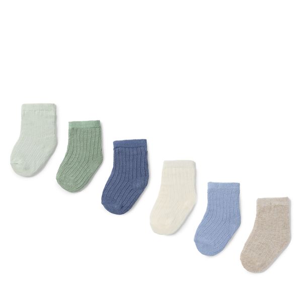 Mayoral Комплект 6 чифта дълги чорапи детски Mayoral 9758 Цветен