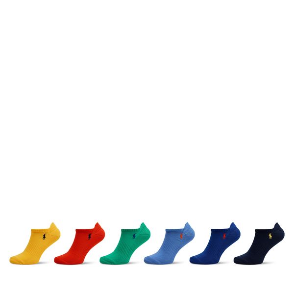 Polo Ralph Lauren Комплект 6 чифта къси чорапи мъжки Polo Ralph Lauren 449874486001 Multi
